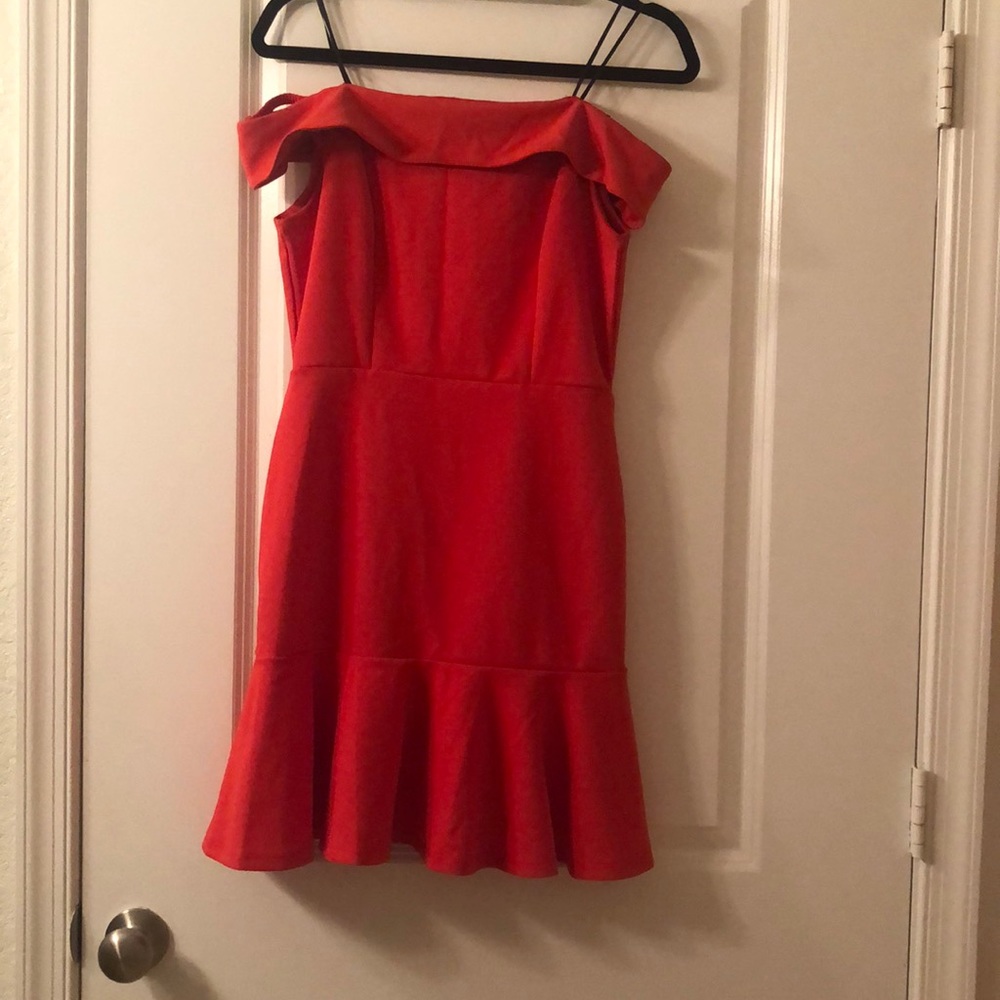 Orange dress